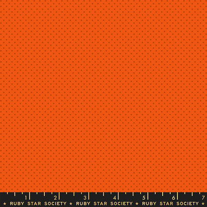 Orange fabric with a subtle pattern and Ruby Star Society label at the bottom.