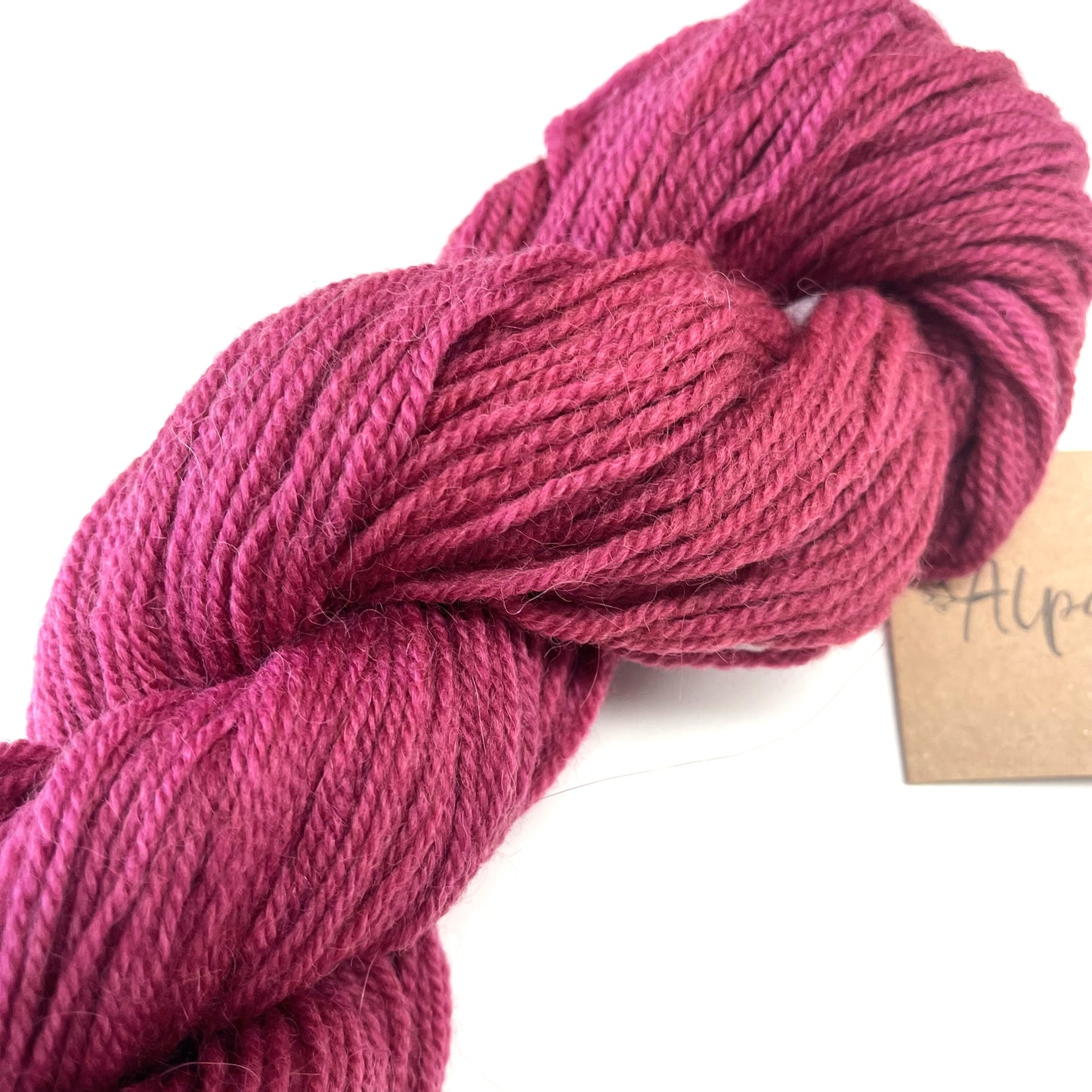 Alpaca Heather Hand Dyed Yarn