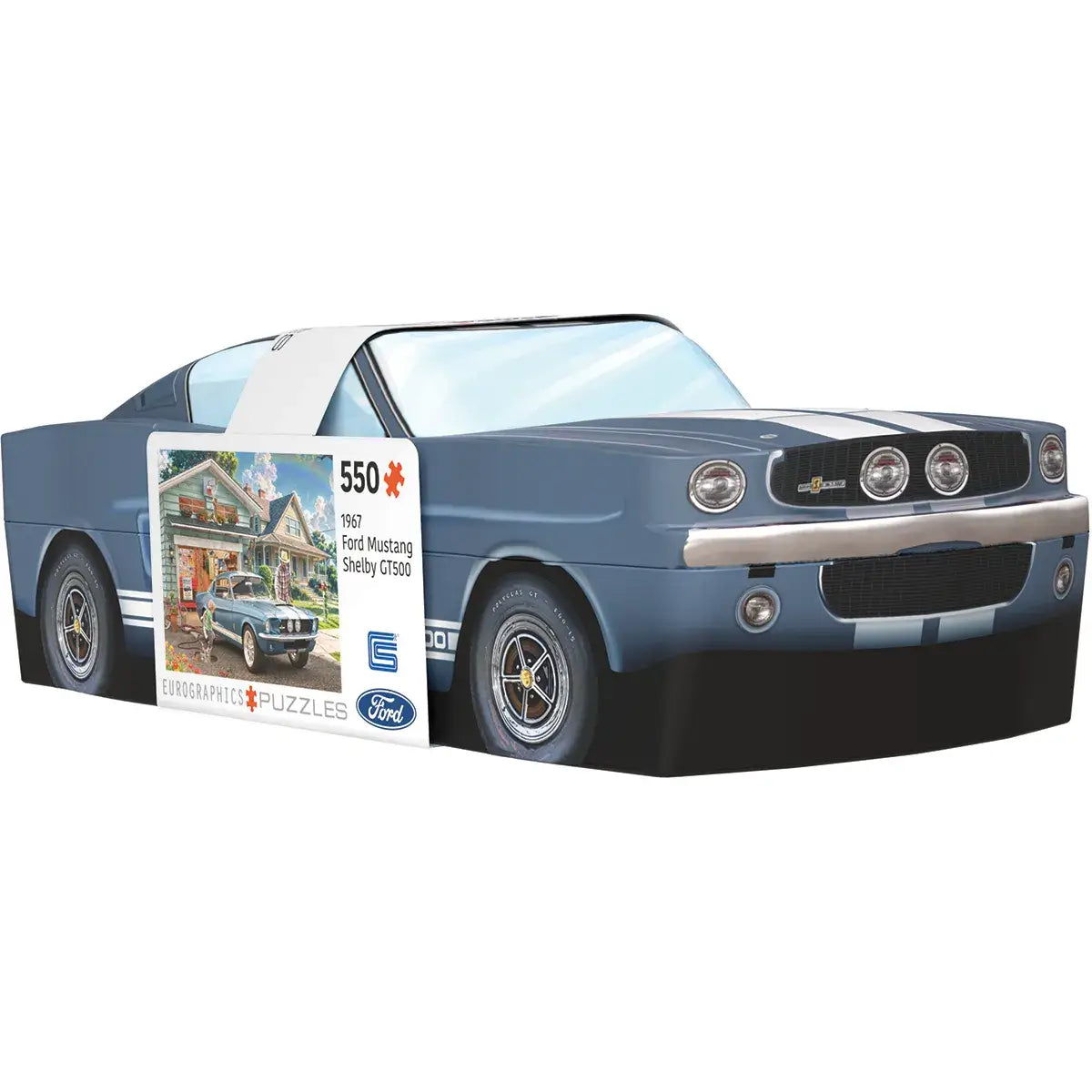 Ford Mustang Shelby GT350 puzzle packaging on a white background
