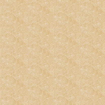 tan colored fabric with small river rock pattern illustrations.  typically used for quilting and crafting. from Eden from FIGO Fabrics 
