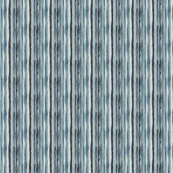 Birdwatch - Blue Painterly Stripe