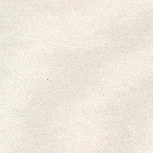 Fabric with a pronounced canvas texture. 100% cotton natural unbleached. 