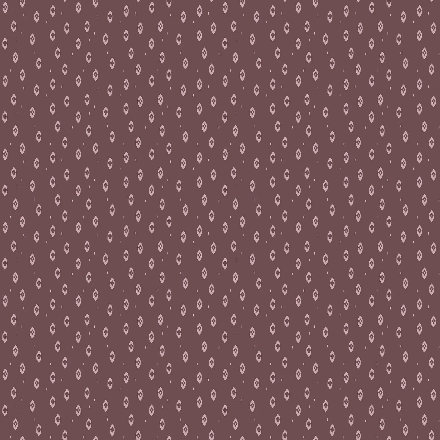 Fabric with a purple background and ikat pattern. From Summers End line by Alison Janssen for FIGO Fabrics. 100% cotton for sewing, crafting, and quilting. 