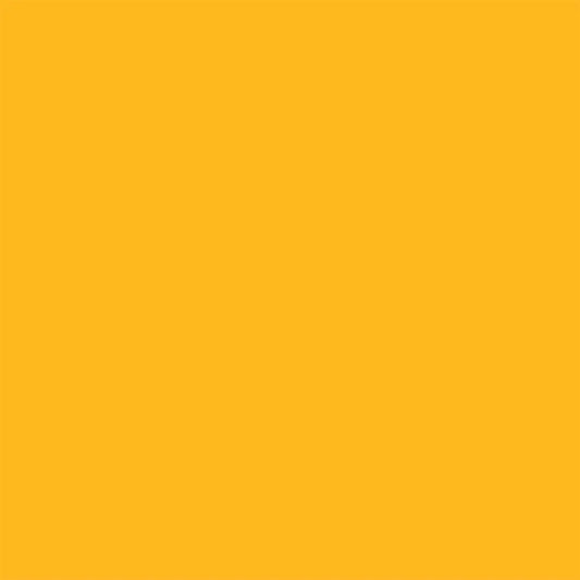A solid daffodil yellow colored textile from Colorworks Sold Fabrics. 100% cotton fabric for sewing, quilting, and crafting. 
