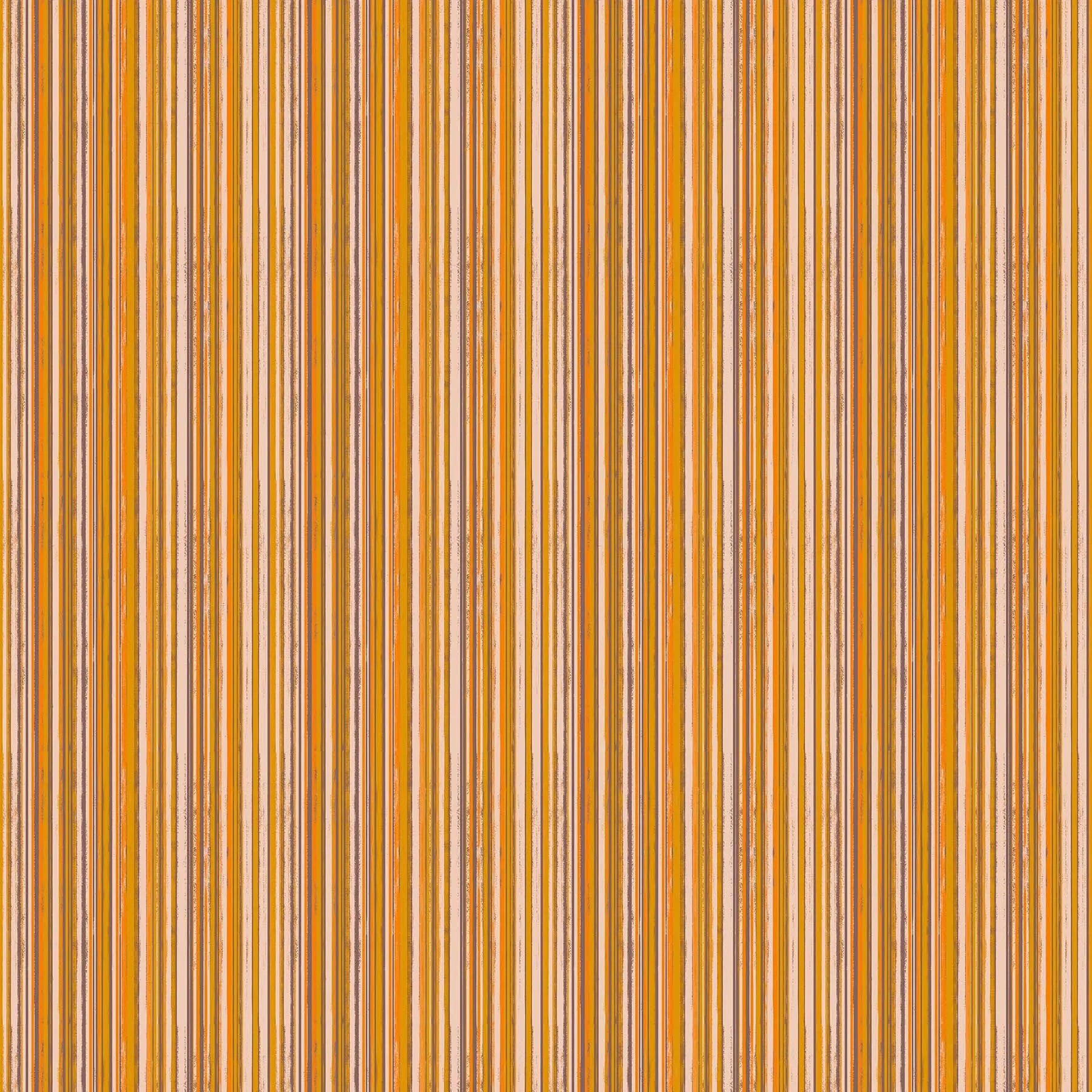 Fabric with a warm stripe pattern. From Summers End line by Alison Janssen for FIGO Fabrics. 100% cotton for sewing, crafting, and quilting. 
