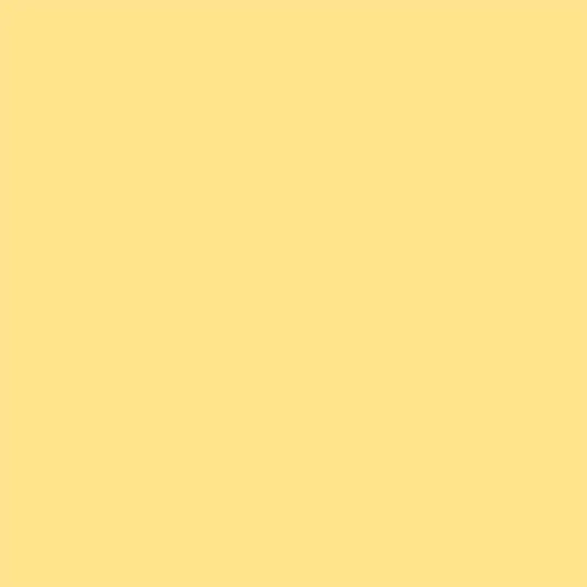 A solid yellow butter colored textile from Colorworks Sold Fabrics. 100% cotton fabric for sewing, quilting, and crafting. 