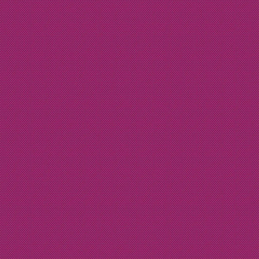 Woven Fabric with a pink background and small white dots. 100% cotton from FIGO Fabrics.