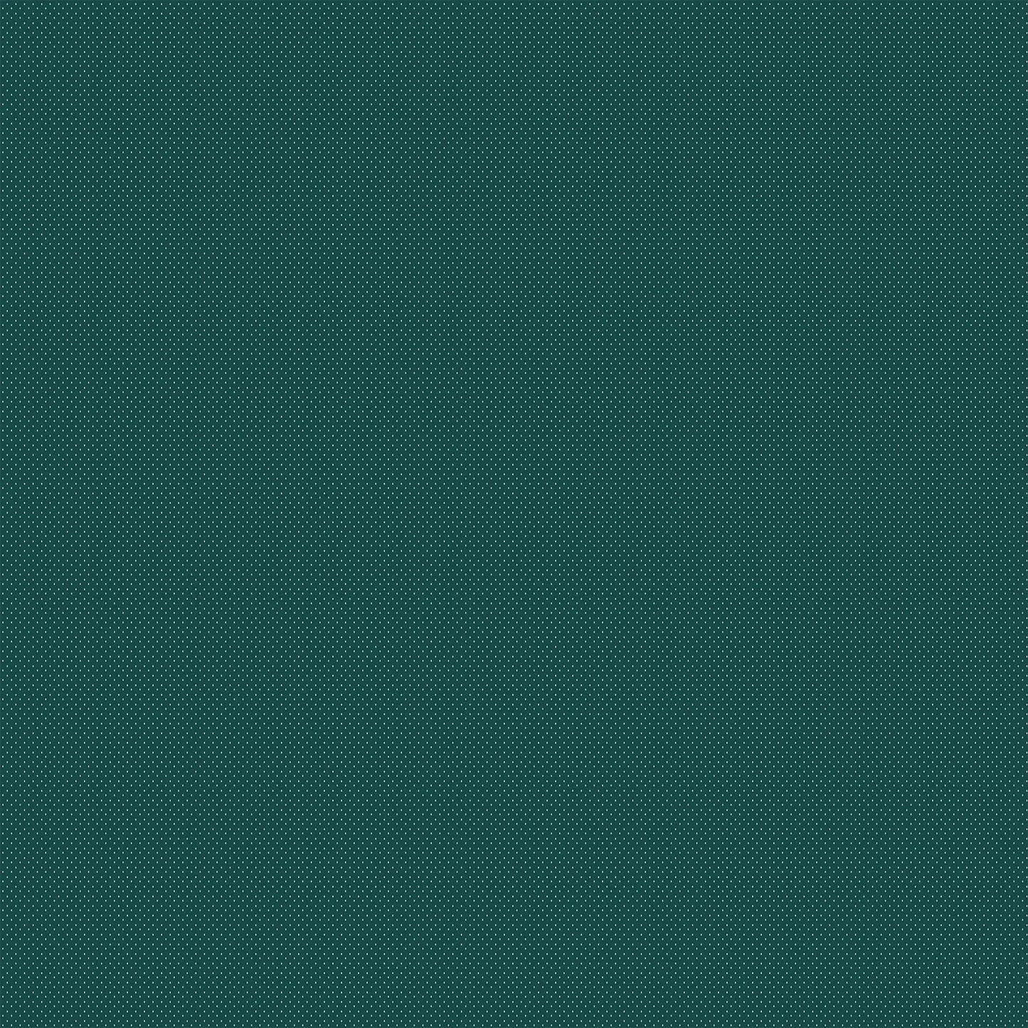 Woven Fabric with a green background and small white dots. 100% cotton from FIGO Fabrics.