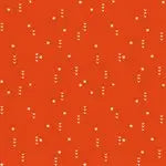 Fabric with a red background and small white speckle pattern. From Heirloom by Alexia Abegg at Ruby Star Society. 100% cotton for sewing, crafting, and quilting. 