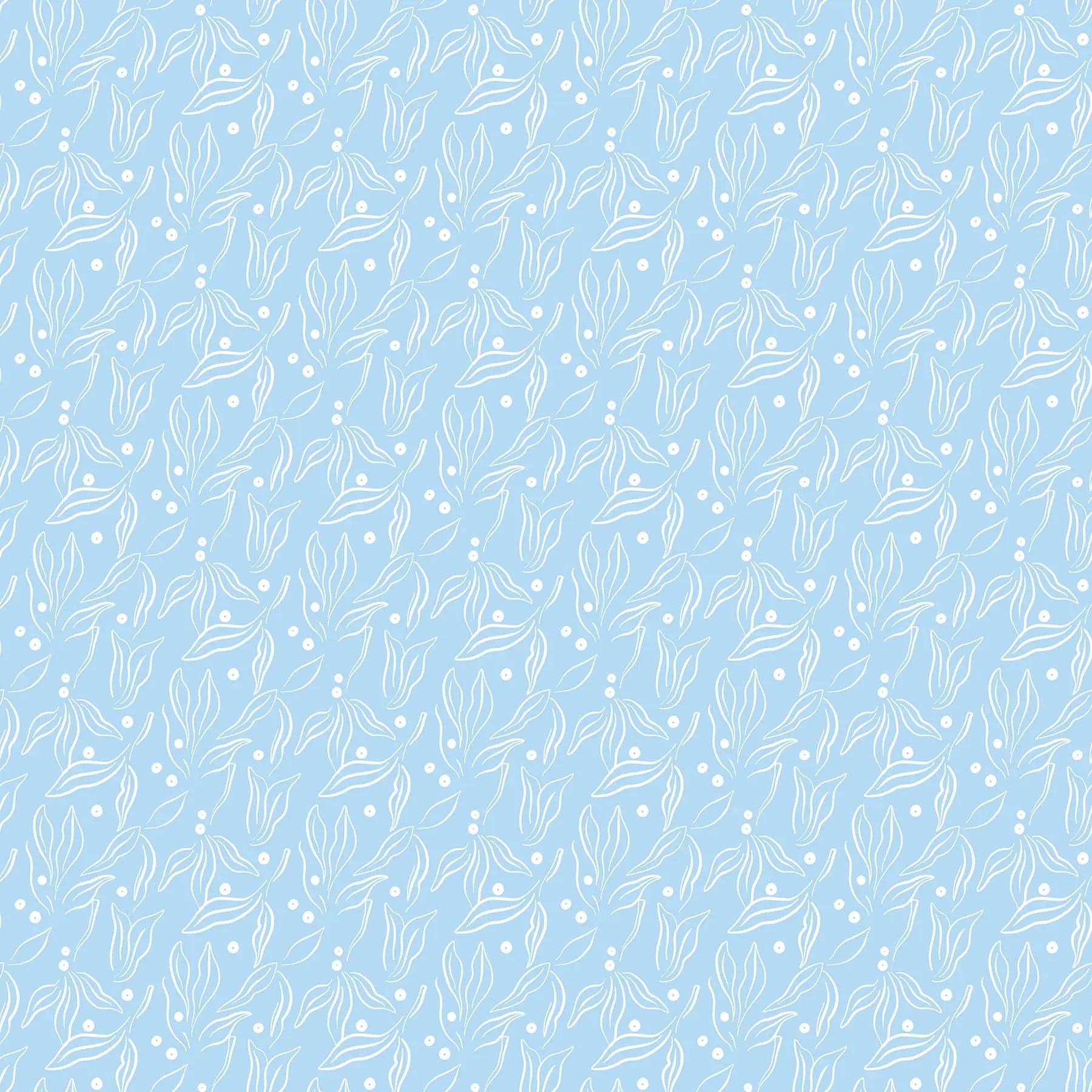 A section of blue textured fabric with a solid pattern, likely cotton, used for arts and crafts. 100% cotton