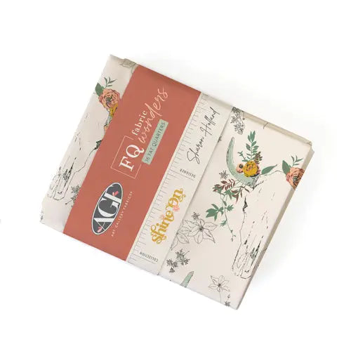 Bundle of 16 fat quarters. "Shine On" by Sharon Holland for Art Gallery Fabrics. 100% premium cotton for sewing and crafting. 
